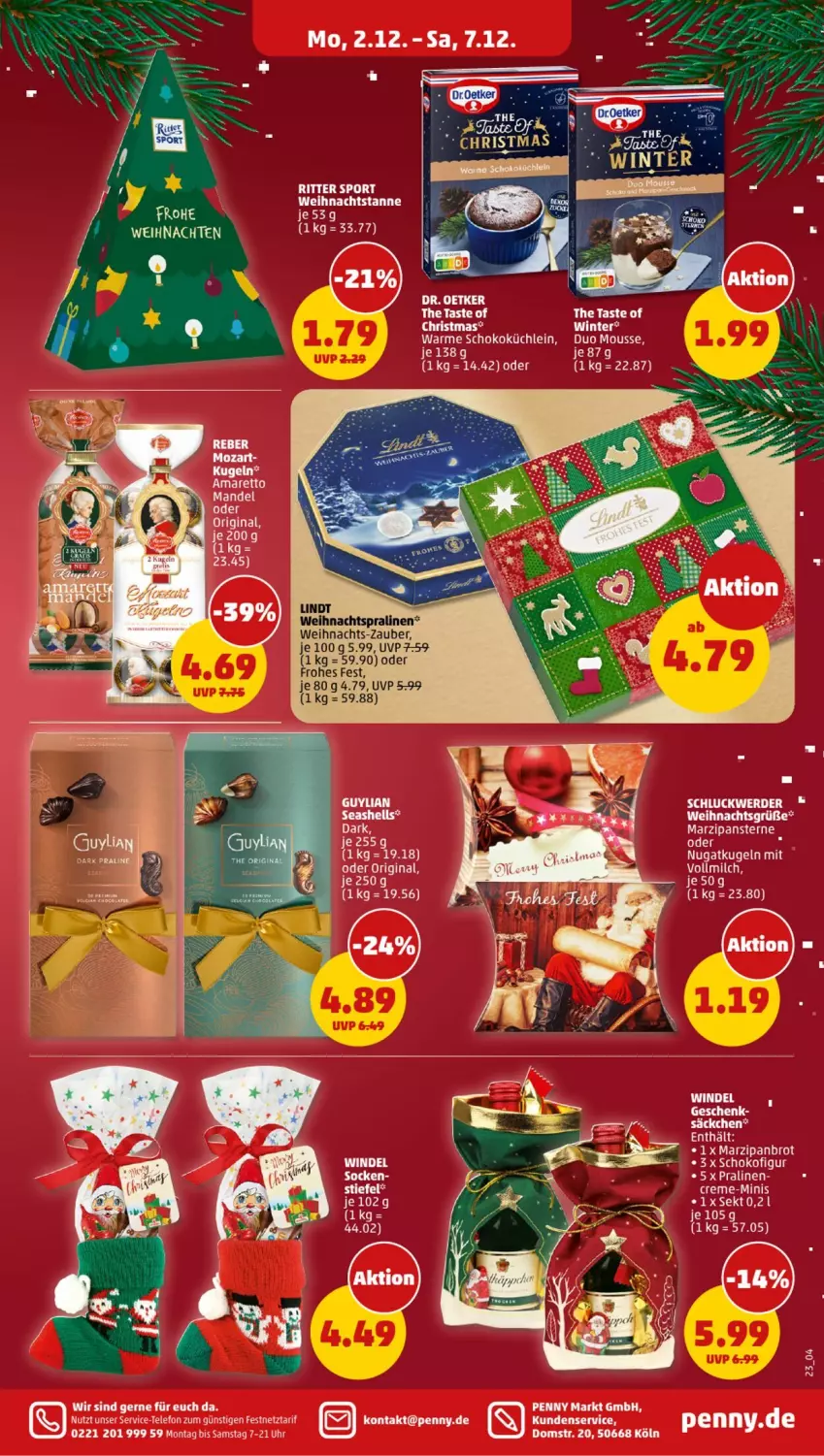 Aktueller Prospekt Penny - Prospekte - von 02.12 bis 07.12.2024 - strona 19 - produkty: Amaretto, brot, creme, erde, gin, Kugel, mandel, marzipan, mousse, telefon, Ti, uhr