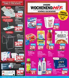 Gazetka promocyjna Hit - Wochenprospekt - Gazetka - ważna od 14.06 do 14.06.2025 - strona 15 - produkty: asus, basilikum, bodenwischer, brita, eis, filterkartuschen, fisch, flasche, glasflasche, hartweizen, Hela, ketchup, knoppers, kokos, leifheit, mac, mandel, Maxtra, Mutti, nudel, nudeln, nuss, oettinger, pils, pizza, puschkin wodka, raffaello, Reinigung, reis, rel, salat, saupiquet, Spezi, thunfisch, Thunfischsalat, Ti, Tiere, tomate, tomaten, Trockner, wasser, wasserfilter, wasserfilter marella, wodka, ZTE