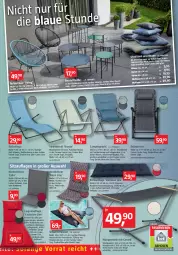 Gazetka promocyjna Bauhaus - Prospekte - Gazetka - ważna od 04.06 do 04.06.2022 - strona 11 - produkty: Bank, Bau, baumwolle, beistelltisch, campingstuhl, chili, eis, hängematte, kissen, LG, Liege, Mode, passend für alle, perlen, rel, relaxsessel, ring, rum, sessel, Sitzauflage, sitzkissen, String, stuhl, Ti, tisch, wasser, wein, wolle