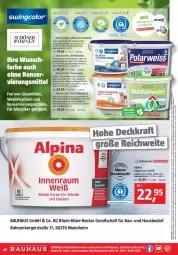 Gazetka promocyjna Bauhaus - Prospekte - Gazetka - ważna od 04.06 do 04.06.2022 - strona 48 - produkty: abholpreise, Alwa, angebot, angebote, Bau, Berger, bohne, bohnen, decke, dekoration, dell, eis, elle, Heu, innenfarbe, kraft, lamm, leuchtmittel, mac, Mode, Polarweiss, reis, rum, rwe, Ti, usb