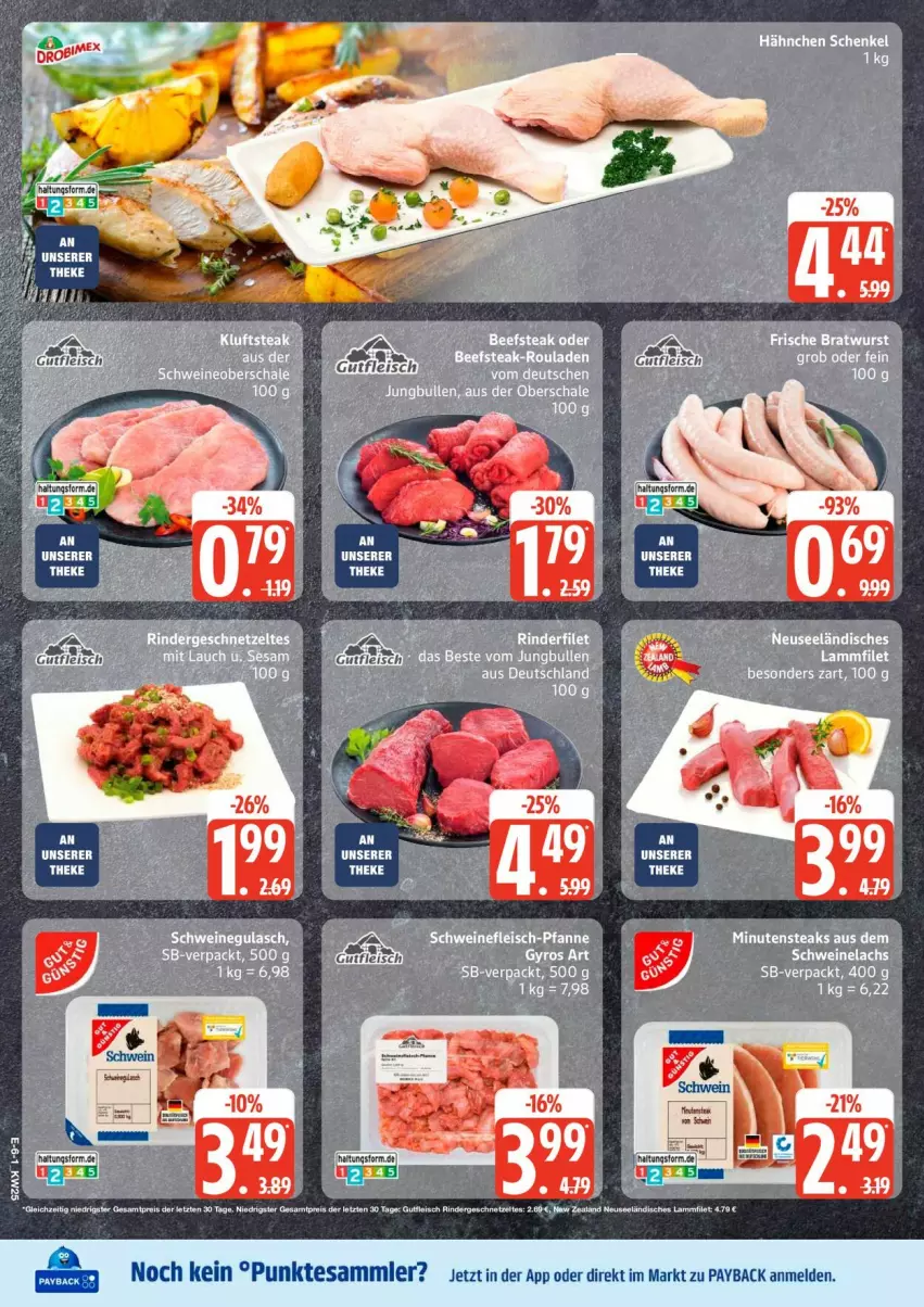 Aktueller Prospekt Edeka - Prospekte - von 15.06 bis 20.06.2026 - strona 6 - produkty: eis, payback, tesa