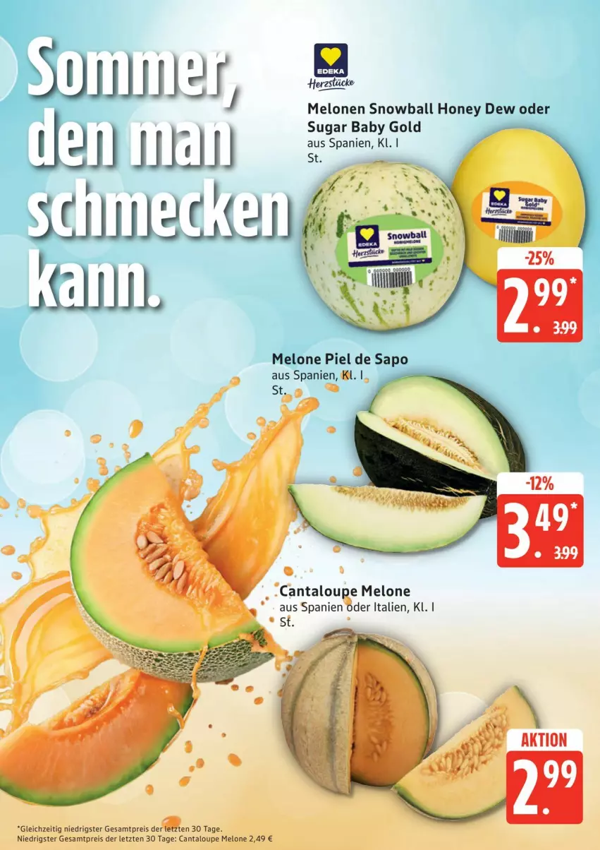 Aktueller Prospekt Edeka - Prospekte - von 15.06 bis 20.06.2026 - strona 8 - produkty: ball, eis, LG, melone, melonen, reis, Ti, ZTE