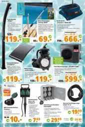 Gazetka promocyjna  - Prospekt für Globus Baumarkt  Achern - Gazetka - ważna od 28.05 do 28.05.2022 - strona 9 - produkty: akku, aust, ball, Bank, Bona, bürste, bürsten, decke, Deckel, dusche, eis, Garten, gartenschlauch, pool, Reinigung, reis, Ria, schlauch, steckdose, Teleskop, Ti, timer, wasser, ZTE