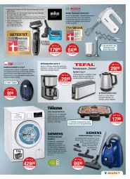 Gazetka promocyjna Vmarkt - V-Markt - Gazetka - ważna od 04.05 do 04.05.2022 - strona 17 - produkty: aqua, aquastop, auto, Bagel, Bau, beutel, bodenstaubsauger, braun, dusche, edelstahl, eis, Elektro, ente, erde, gefu, grill, grillrost, handmixer, HP, Insektenvernichter, K2, kaffee, kaffeemaschine, Kocher, latte, Mixer, rasierer, Rauch, Reinigung, ring, Schal, Schale, schlauch, sekt, Spezi, staubbeutel, staubsauger, tasse, Ti, tisch, tischgrill, toast, toaster, tristar, waschmaschine, wasser, wasserkocher, WICK