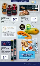 Gazetka promocyjna AldiSud - ALDI Sortiment - Gazetka - ważna od 31.03 do 31.03.2022 - strona 11 - produkty: aldi, alkohol, aufstrich, ball, bier, eier, eis, filet, fisch, fische, Fischer, fleisch, frucht, fruchtaufstrich, lachs, lachsfilet, mac, marmelade, meerrettich, natur, nuss, orange, orangen, Papaya, reis, Rettich, rezept, rezepte, sahne, salami, Schere, schwein, schweine, schweinefleisch, Spezi, Ti, walnuss, walnusskerne, wein, weine