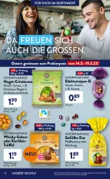 Gazetka promocyjna AldiSud - ALDI Sortiment - Gazetka - ważna od 31.03 do 31.03.2022 - strona 8 - produkty: ananas, bier, Edelmarzipan, eier, eierlikör, eis, erde, haselnuss, kakao, likör, marzipan, minze, nuss, orange, orangen, pfeffer, pfefferminze, reis, sahne, schoko, schokolade, Ti, Trüffel, whisky, Zartbitterschokolade