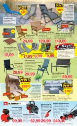 Gazetka promocyjna Jawoll - Prospekte - Gazetka - ważna od 30.04 do 30.04.2022 - strona 9 - produkty: akku, armlehnen, Bank, Behälter, braun, Brei, dell, eis, elle, Garten, gartenbank, gartenliege, gartensessel, Holz, kissen, klappstuhl, klapptisch, kopfkissen, korb, kraft, Liege, lounge-set, messer, Mode, natur, ndk, Nordsee, rasen, rasenmäher, Rauch, reis, rel, rückenlehne, rwe, sac, Schal, Schere, senf, sessel, sitzkissen, Sofa, Spiele, stapelstuhl, strandkorb, Strauchschere, stuhl, Tasche, taschen, Ti, tisch, wasser