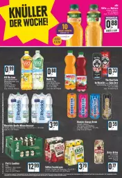 Gazetka promocyjna Edeka - Angebote der Woche - Gazetka - ważna od 07.01 do 07.01.2023 - strona 18 - produkty: Alwa, Astra, bier, bio, bio limo, brause, cola, deutschlandcard, drink, Elan, energy drink, erde, fassbrause, flasche, frucht, gurke, LG, limo, mineralwasser, Nektar, säfte, Ti, urtyp, veltins, vita, wasser