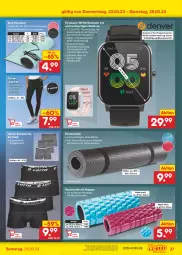 Gazetka promocyjna Netto Marken-Discount - Filial-Angebote - Gazetka - ważna od 25.03 do 25.03.2023 - strona 37 - produkty: akku, angebot, auer, Bau, dell, eis, gin, handtuch, Laufen, leggings, Mode, reis, retroshorts, rwe, shorts, Sport, Ti, Tiere, tisch, tuc, uhr, wasser, ZTE