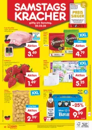 Gazetka promocyjna Netto Marken-Discount - Filial-Angebote - Gazetka - ważna od 25.03 do 25.03.2023 - strona 40 - produkty: angebot, angebote, beere, beeren, bestpreis, bier, brustfilet, discount, eis, elle, erdbeere, erdbeeren, filet, fleisch, hakle, hakle toilettenpapier, Holz, kaffee, kartoffel, kartoffeln, kracher, marken-discount, ndk, papier, pute, reis, Schal, Schale, senseo, speisekartoffeln, Ti, toilettenpapier, wurst, wurst in selbstbedienung, ZTE