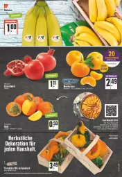 Gazetka promocyjna Edeka - Angebote der Woche - Gazetka - ważna od 24.09 do 24.09.2022 - strona 5 - produkty: beutel, dekoration, grana, Granatäpfel, Kaki, korb, Kürbis, mandarine, mandarinen, mandel, pflaume, Rana, Ti