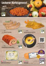 Gazetka promocyjna Edeka - Angebote der Woche - Gazetka - ważna od 24.09 do 24.09.2022 - strona 8 - produkty: bier, Biere, braten, bratwurst, deutschlandcard, eis, erde, hühner, küche, Küchen, Kürbis, lachs, LG, salz, sauce, Schal, Schale, schlauch, schwein, schweine, Schweinelachs, suppe, Tasche, tee, Ti, tisch, wein, weine, wurst, zitrone, zitronen