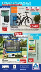 Gazetka promocyjna Aldi Nord - Aldi-Vorschau - Gazetka - ważna od 07.05 do 07.05.2022 - strona 40 - produkty: akku, aldi, auto, beutel, blaupunkt, blume, blumen, Brei, dell, E-Bike, eis, elle, erde, Fahrrad, Garten, gin, Kette, kraft, magazin, Mode, papier, pflanze, pflanzen, prophete, reis, rücklicht, rwe, Schal, Tasche, telefon, Ti, Trampolin, werkzeug, ZTE