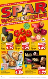 Gazetka promocyjna Kaufland - Gazetka - ważna od 02.11 do 02.11.2022 - strona 6 - produkty: angebot, apfel, aust, avocado, avocados, beere, beeren, eis, heidelbeere, heidelbeeren, kotelett, mac, macadamia, natur, nuii, paprika, purland, Schal, Schale, schoko, schokolade, schwein, schweine, schweinekotelett, tafeläpfel, Ti, wein, weine, ZTE