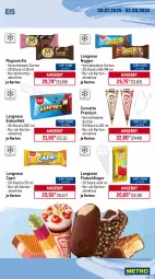 Gazetka promocyjna Metro - Wochen-Angebote Gastro - Gazetka - ważna od 02.08 do 02.08.2025 - strona 13 - produkty: angebot, Cap, classico, cornetto, creme, eis, eiscreme, eiskonfekt, langnese, langnese eis, mac, magnum, Mochi, nogger, nuss, reis, sahne, Tartufo, Ti, tiefpreis