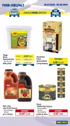 Gazetka promocyjna Metro - Wochen-Angebote Gastro - Gazetka - ważna od 02.08 do 02.08.2025 - strona 14 - produkty: angebot, beutel, bohne, Brühe, coca-cola, cola, coupon, dallmayr, eis, flasche, Gemüsebrühe, getränk, getränke, haribo, Hohes C, kraft, maggi, mondamin, orange, orangen, orangensaft, Palette, reis, saft, sauce, saucen, suppe, suppen, Ti, tiefpreis