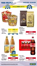 Gazetka promocyjna Metro - Wochen-Angebote Gastro - Gazetka - ważna od 02.08 do 02.08.2025 - strona 15 - produkty: angebot, beutel, bohne, Brühe, coca-cola, cola, coupon, dallmayr, eis, flasche, Gemüsebrühe, getränk, getränke, haribo, Hohes C, kraft, maggi, mondamin, orange, orangen, orangensaft, Palette, reis, saft, sauce, saucen, suppe, suppen, Ti, tiefpreis