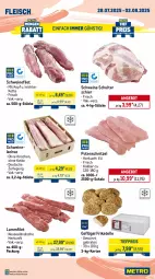 Gazetka promocyjna Metro - Wochen-Angebote Gastro - Gazetka - ważna od 02.08 do 02.08.2025 - strona 3 - produkty: angebot, beef, braten, decke, Deckel, dell, eis, elle, Falsches Filet, filet, fleisch, Geflügel, gewürz, Kette, lachs, lamm, Metro, pute, putenschnitzel, reis, rind, rinder, rinderbraten, rinderfilet, roastbeef, Schal, Schale, schnitzel, schwein, schweine, schweinefilet, Schweinelachs, schweinenacken, Ti, tiefpreis, wein, weine