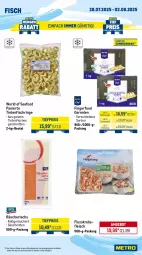 Gazetka promocyjna Metro - Wochen-Angebote Gastro - Gazetka - ważna od 02.08 do 02.08.2025 - strona 6 - produkty: angebot, beutel, bsf, eis, fisch, fische, fleisch, galiamelone, garnelen, honig, honigmelone, honigmelonen, Krebs, lachs, melone, melonen, obst, Räucherlachs, reis, ring, schnitten, Ti, tiefpreis, Tintenfischringe, wasser, wassermelone, wassermelonen