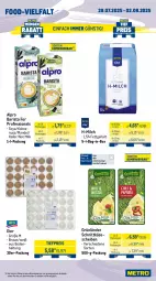 Gazetka promocyjna Metro - Wochen-Angebote Gastro - Gazetka - ważna od 02.08 do 02.08.2025 - strona 9 - produkty: alpro, bag-in-box, braun, eier, eis, grünländer, hafer, Käse, käsescheiben, kokos, kokosnuss, korb, mac, mandel, milch, nuss, obst, Pfifferlinge, pommes, Pommes Frites, Radicchio, reis, salat, salatherzen, schnittkäse, schnittkäsescheiben, soya, Ti, tiefpreis