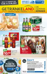 Gazetka promocyjna Getraenkeland - Gazetka - ważna od 25.06 do 25.06.2022 - strona 1 - produkty: angebot, angebote, coca-cola, cola, coupon, elle, fanta, getränk, getränke, payback, sprite, telefon, Ti