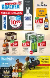 Gazetka promocyjna Getraenkeland - Gazetka - ważna od 25.06 do 25.06.2022 - strona 2 - produkty: Absolut Vodka, aktionspreis, auer, bier, carlsberg, carlsberg beer, eis, Elan, erde, flasche, franziskaner, getränk, getränke, gewinnspiel, jbl, krombache, krombacher, pils, radler, reis, telefon, Ti, vodka, weck, weissbier