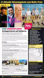 Gazetka promocyjna Netto - Woche 41-42 - Gazetka - ważna od 22.10 do 22.10.2022 - strona 1 - produkty: angebot, angebote, Bad, Brei, buch, cin, deutschsprachige reiseleitung, dusche, eis, elle, ente, HP, kissen, mab, olive, pool, reis, reiseverlauf, rel, sitzkissen, Ti, wein, zimmerbeispiel, zucker