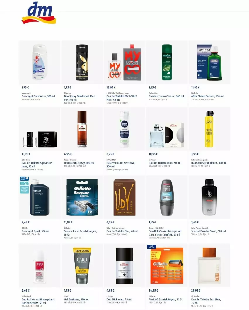 Aktueller Prospekt Dm Drogerie - Prospekte - von 13.01 bis 19.01.2022 - strona 5 - produkty: after shave, Antitranspirant, arla, balsam, deo, deo spray, deodorant, dove, dusche, duschgel, eau de toilette, fusion5, gillette, gin, got2b, Haarlack, jil sander, kleber, lack, LG, natur, natura, olive, palmolive, Playboy, Rasierschaum, s.oliver, schwarzkop, schwarzkopf, Sport, Ti, weleda