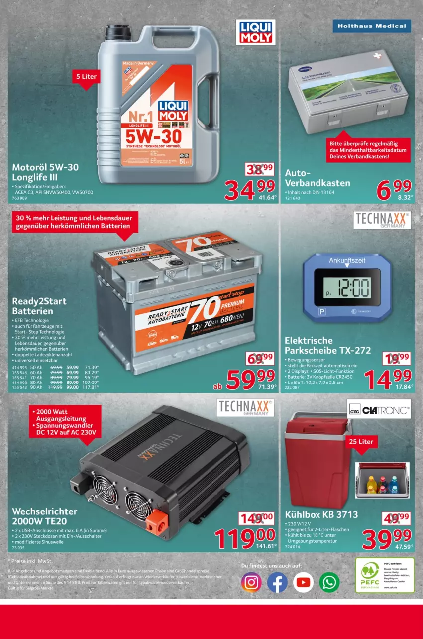 Aktueller Prospekt Selgros - Non Food - von 20.03 bis 26.03.2025 - strona 32 - produkty: auer, batterie, batterien, eis, ndk, Verbandkasten