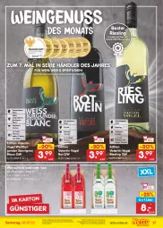 Gazetka promocyjna Netto Marken-Discount - Filial-Angebote - Gazetka - ważna od 08.07 do 08.07.2023 - strona 17 - produkty: angebot, bestpreis, bier, burgunder, cuvée, eis, elle, fisch, fleisch, Geflügel, getränk, Käse, lebensmittel, nuss, pasta, reis, riesling, rotwein, sauvignon, sauvignon blanc, schorle, spirituosen, Ti, wein, weinschorle, Weißburgunder, Weißwein, ZTE