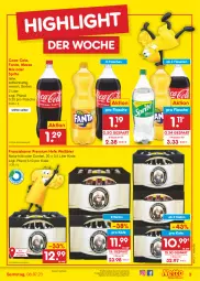 Gazetka promocyjna Netto Marken-Discount - Filial-Angebote - Gazetka - ważna od 08.07 do 08.07.2023 - strona 3 - produkty: angebot, bestpreis, bier, coca-cola, cola, eis, fanta, flasche, franziskaner, Hefe, Mezzo Mix, natur, oder sprite, reis, sprite, Ti, ZTE