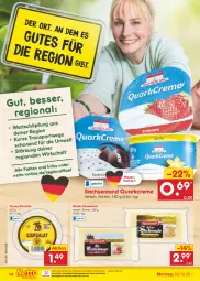 Gazetka promocyjna Netto Marken-Discount - Filial-Angebote - Gazetka - ważna od 07.10 do 07.10.2023 - strona 14 - produkty: bestpreis, creme, eier, eiersalat, eis, Käse, ndk, quark, reis, sac, salat, Ti