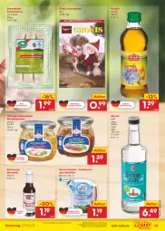 Gazetka promocyjna Netto Marken-Discount - Filial-Angebote - Gazetka - ważna od 07.10 do 07.10.2023 - strona 15 - produkty: altenburger, angebot, berliner, berliner luft, bestpreis, bratwurst, burger, eis, eiskaffee, Germ, Hausmacher, kaffee, Konserven, leinöl, likör, mac, milch, reis, ring, rostbratwurst, sac, schoko, Ti, vanille, wurst, wurstkonserven, ZTE