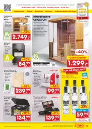 Gazetka promocyjna Netto Marken-Discount - Filial-Angebote - Gazetka - ważna od 07.10 do 07.10.2023 - strona 31 - produkty: angebot, Bau, computer, deutschlandcard, eis, elle, Garten, Holz, Kinder, Kingston, kracher, latte, lebensmittel, Nähmaschine, pute, Radio, Rauch, reis, reiss, rum, Scanner, Spektrum, steckdose, telefon, thermostat, Three Sixty, Ti, uhr, vodka, ZTE