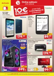 Gazetka promocyjna Netto Marken-Discount - Filial-Angebote - Gazetka - ważna od 07.10 do 07.10.2023 - strona 46 - produkty: drucker, eier, elle, erde, gaming-pc, geforce, gutschein, gutscheine, HDMI, monitor, ndk, nvidia, nvidia geforce, rtx, rwe, ryzen, tablet, Ti, touchscreen