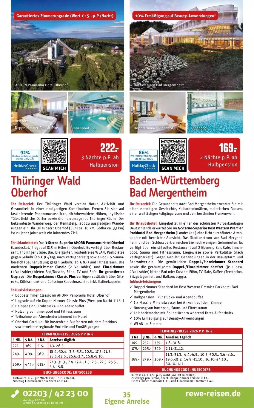 Aktueller Prospekt Rewe Reisen - Reiseprospekt - von 27.02 bis 27.03.2026 - strona 35 - produkty: Alwa, axe, Bad, bett, bier, buch, Cafissimo, dusche, eis, ente, Fahrrad, flasche, Garten, Gesundheit, inklusivleistungen, innenpool, kaffee, kaffeekapseln, Kapselmaschine, küche, kühlschrank, kurtaxe, Liege, mineralwasser, Mode, natur, Parka, pool, rama, reis, ring, rum, rwe, Schrank, sim, stube, Tasche, tee, Ti, tücher, uhr, usb, wasser, wein, Weste