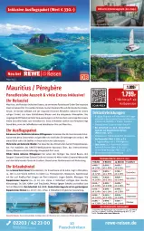Gazetka promocyjna Rewe Reisen - Reiseprospekt - Gazetka - ważna od 27.03 do 27.03.2026 - strona 10 - produkty: axe, buch, cocktail, decke, deutschsprachige reiseleitung, dusche, eis, elle, erde, Garten, grill, hama, inklusivleistungen, kaffee, leine, Liege, mousse, natur, pool, reis, rel, rum, rwe, Schal, tee, Ti, uhr, wasser, Wild