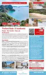 Gazetka promocyjna Rewe Reisen - Reiseprospekt - Gazetka - ważna od 27.03 do 27.03.2026 - strona 11 - produkty: Bad, buch, cocktail, decke, deutschsprachige reiseleitung, dusche, eis, elle, Garten, gin, hängematte, inklusivleistungen, Kajak, leine, Liege, natur, pool, reis, rel, rum, Schal, schirme, spee, Sport, Ti, uhr, wasser, Wassersport, Yo