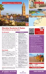 Gazetka promocyjna Rewe Reisen - Reiseprospekt - Gazetka - ważna od 27.03 do 27.03.2026 - strona 16 - produkty: aust, Bad, Bau, buch, deo, deutschsprachige reiseleitung, dusche, eis, elle, erde, inklusivleistungen, leine, Liege, Maus, Metro, Mode, ouzo, pool, reis, reiseverlauf, rel, ring, rum, schirme, Ti, tisch, uhr, wasser