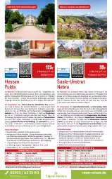 Gazetka promocyjna Rewe Reisen - Reiseprospekt - Gazetka - ważna od 27.03 do 27.03.2026 - strona 32 - produkty: Bad, Bau, bett, bier, bio, buch, drink, drinks, dusche, eis, elle, ente, flasche, Fulda, Garten, getränk, getränke, gutschein, inklusivleistungen, Kamin, Kinder, küche, Küchen, Liege, Mode, natur, reis, rotkäppchen, schreibtisch, sekt, stube, Ti, tisch, uhr, wasser, wein