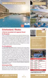 Gazetka promocyjna Rewe Reisen - Reiseprospekt - Gazetka - ważna od 27.03 do 27.03.2026 - strona 5 - produkty: Alwa, angebot, aqua, asti, Bad, Bademantel, ball, bier, buch, cocktail, cocktails, decke, deutschsprachige reiseleitung, drink, drinks, dusche, eis, elle, ente, Fußball, getränk, getränke, hama, hipp, inklusivleistungen, kaffee, kühlschrank, Liege, mam, Mantel, Meister, mineralwasser, pool, reis, rel, rezept, rum, säfte, schirme, Schrank, slip, Slipper, snack, snacks, spirituosen, Sport, tee, telefon, Thea, Ti, tisch, uhr, wasser, Wassersport, wein, Whirlpool