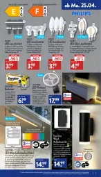 Gazetka promocyjna Aldi Nord - Aldi-Vorschau - Gazetka - ważna od 30.04 do 30.04.2022 - strona 9 - produkty: batterie, batterien, Bau, bürste, dell, elle, energizer, fernbedienung, gin, kerze, Lampe, leds, Leuchte, leuchtmittel, lightzone, Mantel, möbel, Mode, Philips, Ria, Ti, ZTE
