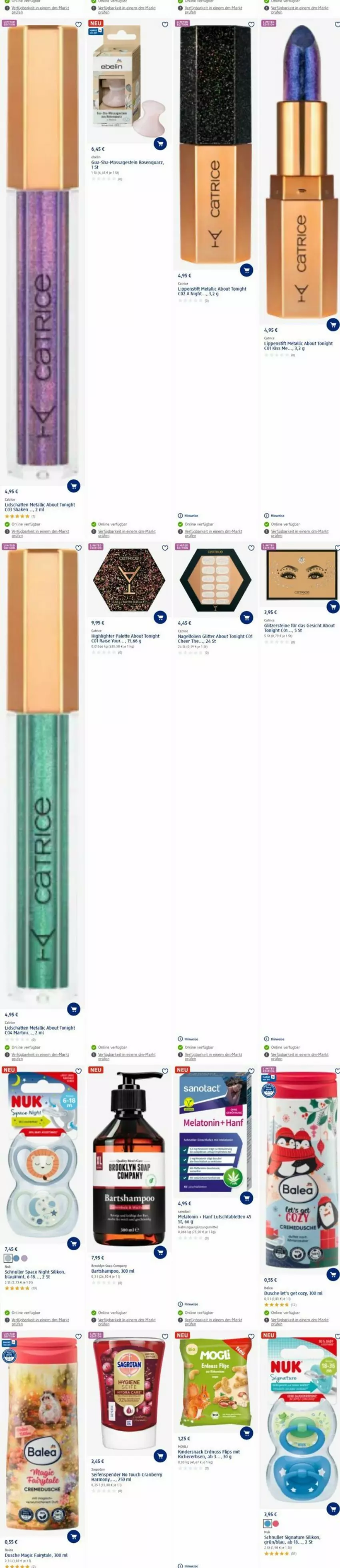 Aktueller Prospekt Dm Drogerie - Prospekte - von 13.11 bis 22.11.2023 - strona 11 - produkty: Brufen, dusche, eier, eis, erbsen, erdnuss, Hela, kichererbsen, Kinder, Lippenstift, martini, mint, natur, nuss, Palette, Seife, seifenspender, shake, snack, Spokar, tablet, tablett, Tablette, tee, Ti, usb, wein, weine, Yo