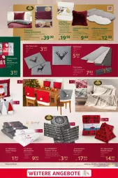 Gazetka promocyjna Selgros - Weihnachts-Dekoration - Gazetka - ważna od 13.11 do 13.11.2024 - strona 23 - produkty: angebot, angebote, Bad, badetuch, bett, bettwäsche, cashmere, creme, decke, eis, kissen, Läufer, reis, sitzkissen, stuhl, Ti, tisch, tuc