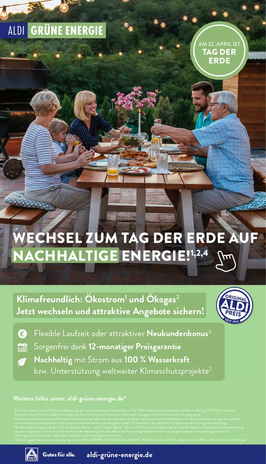 Aktueller Prospekt Aldi Nord - Von Montag - von 15.04 bis 20.04.2024 - strona 40 - produkty: aldi, angebot, angebote, eis, elle, erde, kraft, monati, pril, reis, ring, Ti, wasser