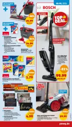 Gazetka promocyjna Penny - Prospekte - Gazetka - ważna od 20.05 do 20.05.2023 - strona 21 - produkty: akku, batterie, Bau, Behälter, bodenstaubsauger, bodenwischer, eimer, eis, handschuhe, küche, Küchen, Läufer, rama, Reinigung, schuhe, staubsauger, tee, Teleskop, teleskopstiel, Ti, tücher, Wischmopp