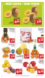 Gazetka promocyjna Marktkauf - Prospekt - Gazetka - ważna od 25.02 do 25.02.2023 - strona 4 - produkty: beere, beeren, deka, eis, fleisch, kiwi, Kiwi Gold, mandarine, mandarinen, melone, Nektar, nektarinen, orange, orangen, pflaume, pflaumen, Physalis, reis, saft, Saftorangen, Schal, Schale, tafeläpfel, Ti, valensina, ZTE