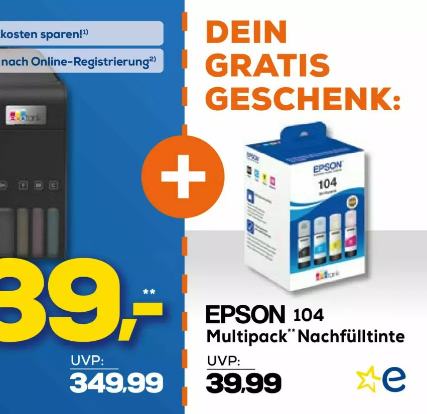 Aktueller Prospekt Euronics - Prospekte - von 29.03 bis 05.04.2023 - strona 10 - produkty: epson, Ti