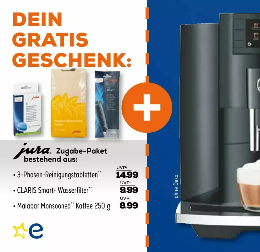 Aktueller Prospekt Euronics - Prospekte - von 29.03 bis 05.04.2023 - strona 15 - produkty: kaffee, Reinigung, tablet, tablett, Tablette, wasser, wasserfilter