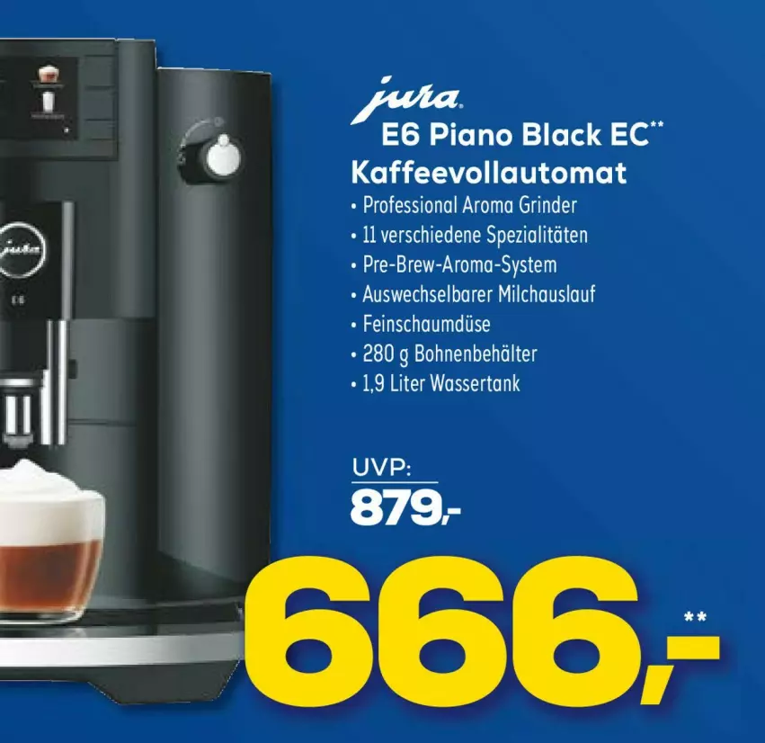 Aktueller Prospekt Euronics - Prospekte - von 29.03 bis 05.04.2023 - strona 16 - produkty: auto, kaffee, kaffeevollautomat, lack, rind, rinder